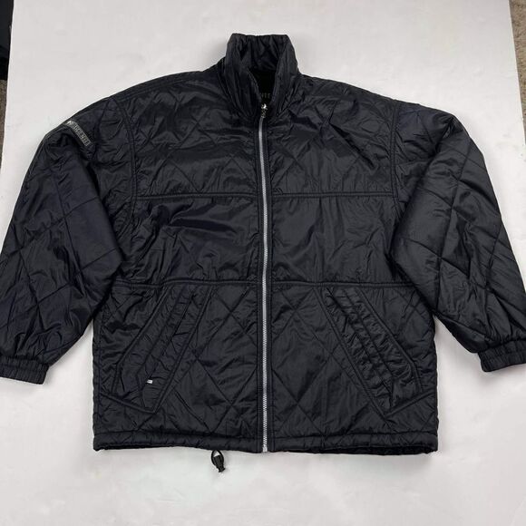 Descente Men's PADDED Jackets Size M Black puffer - Picture 1 of 16